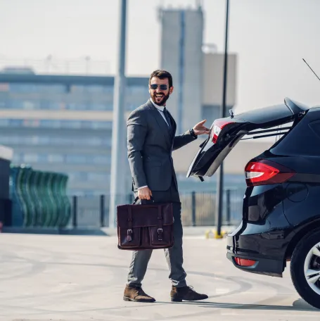 Airport chauffeur vehicle