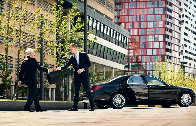 Executive corporate chauffeur